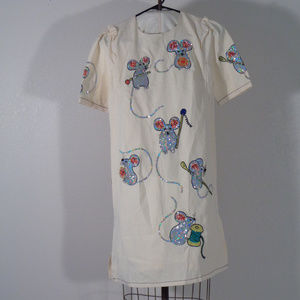 EEK!!! ADORABLE MOUSE MINI DRESS